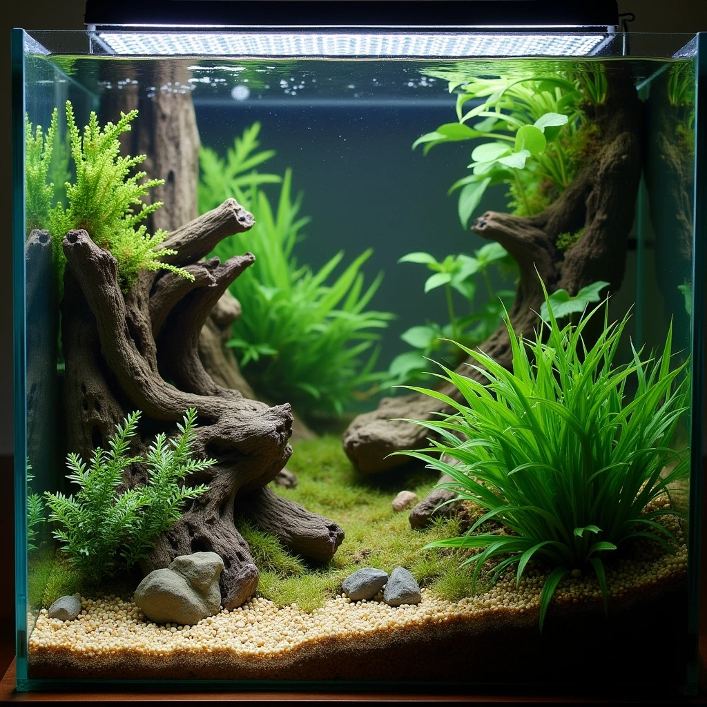 AquaScape planted aquarium display
